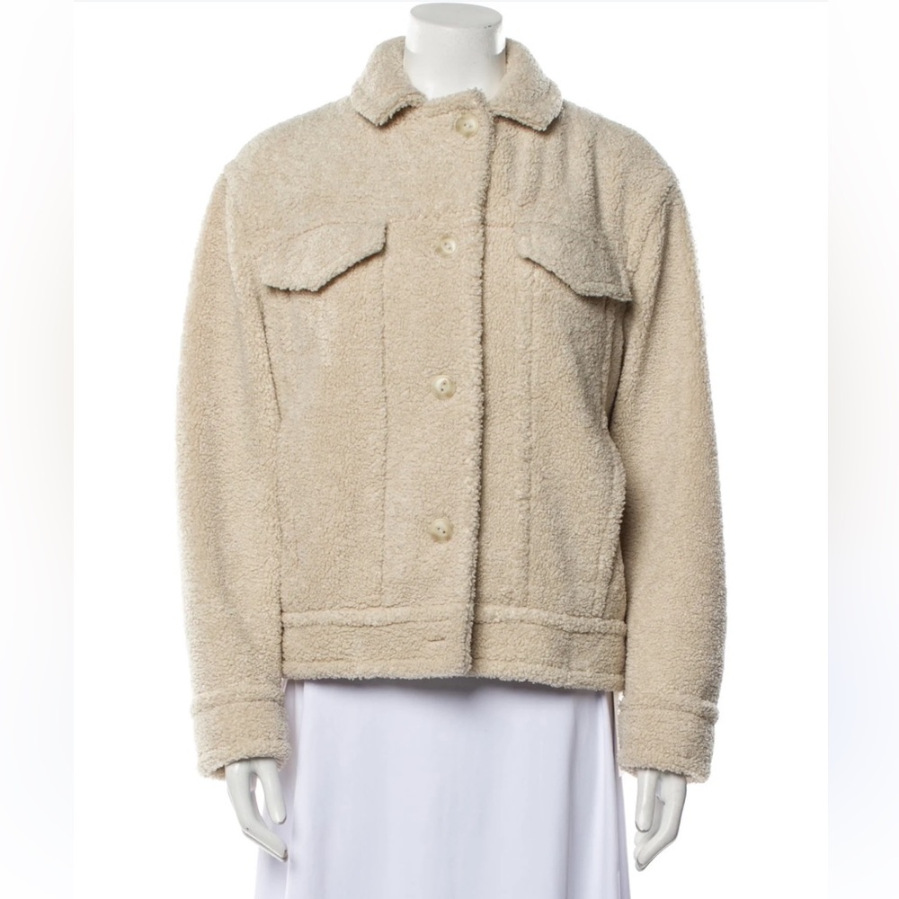 VINCE shearling jacket!